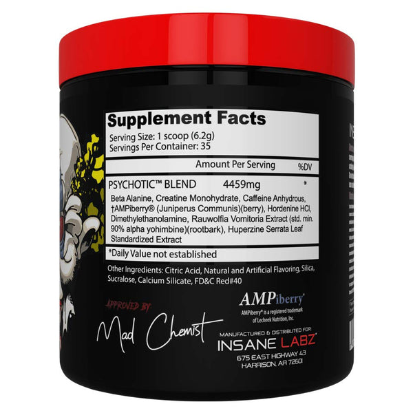 psychotic 1- beast fit nutrition