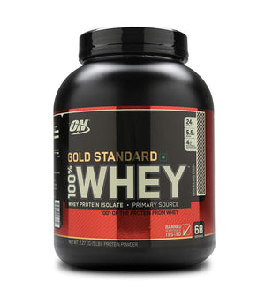 Optimum Nutrition (ON) Gold Standard 100% Whey Protein Powder- 5 lbs, 2.27 kg