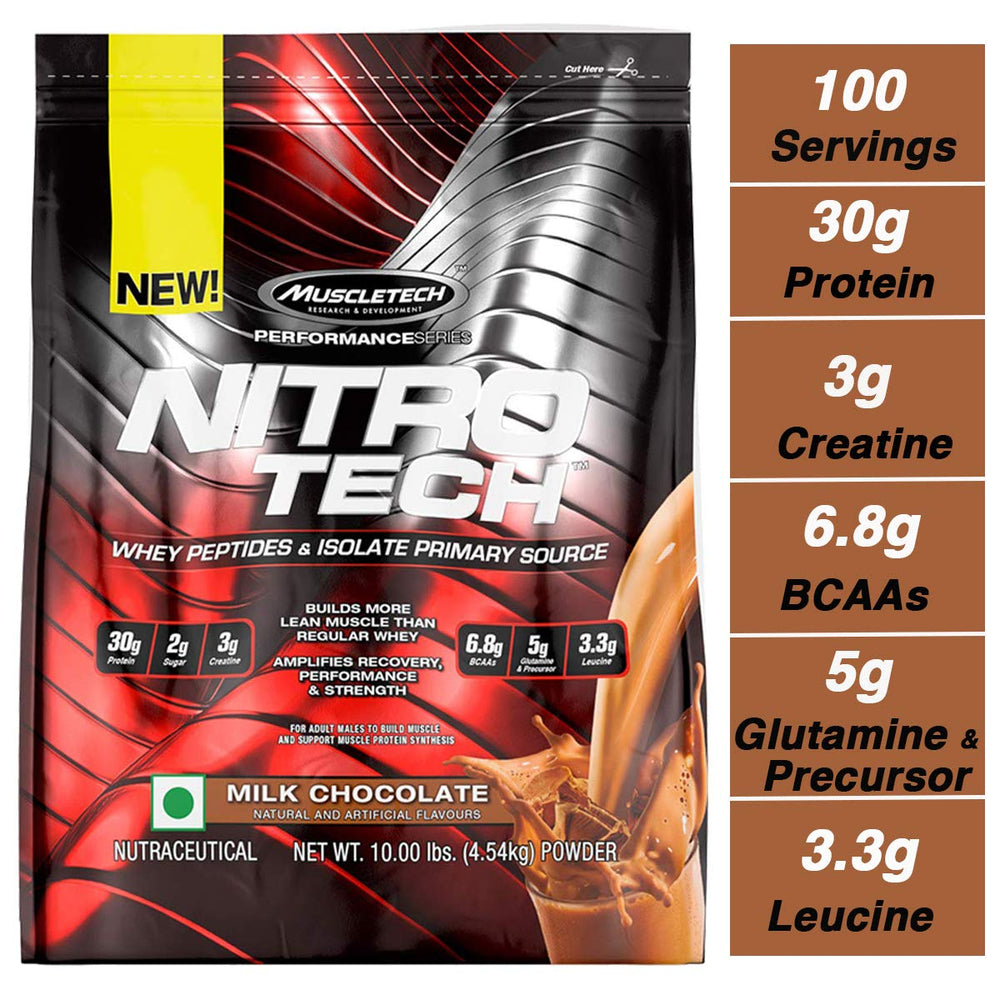 Muscletech Nitro tech Whey ISOLATE Beast Fit Nutrition