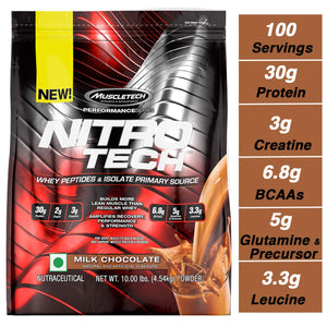 Muscletech Nitro tech Whey ISOLATE Beast Fit Nutrition