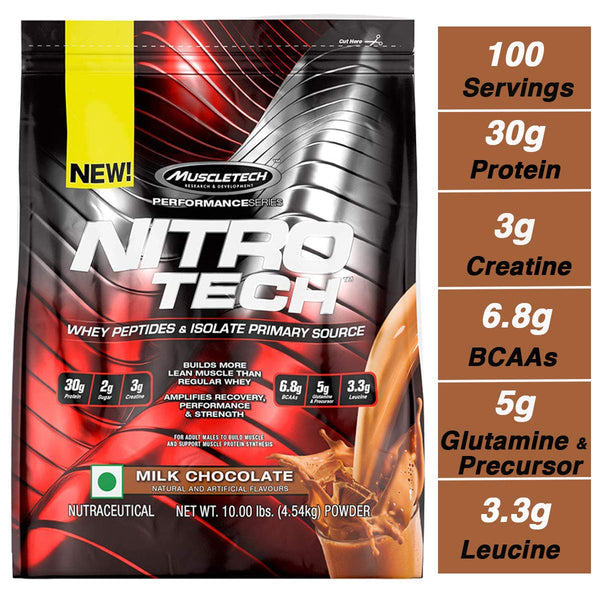 Muscletech Nitro tech Whey ISOLATE Beast Fit Nutrition