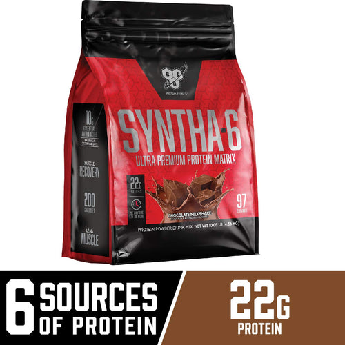 BSN Syntha 6 Protein Powder, 10 lbs/4.56 kg
