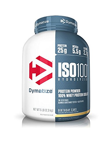 Dymatize Nutrition ISO 100 Whey Protein Isolate Powder - 5lb,2.3kg