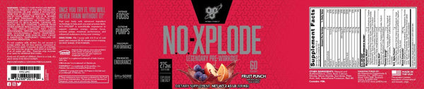 BSN NO XPLODE Beast Fit Nutrition